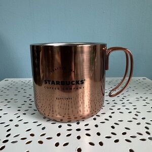 Starbucks Shiny Copper Coffee Mug